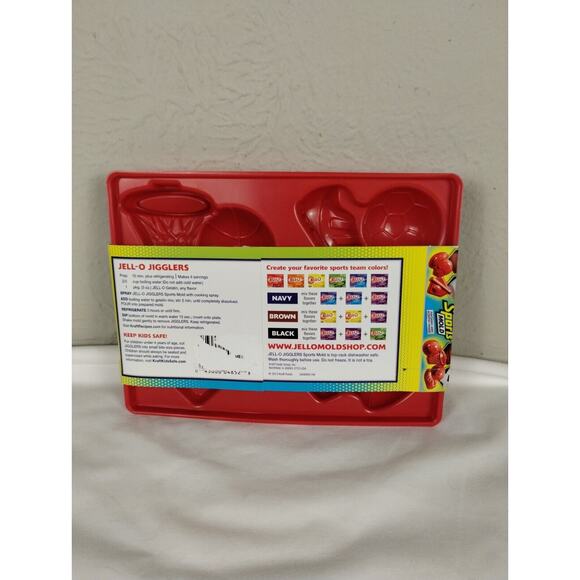 NEW Sports Theme JELL-O Molds 2013 - Basketball - Soccer - Football - Baseball - Picture 2 of 2